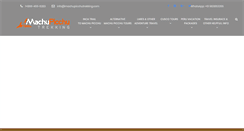 Desktop Screenshot of machupicchutrekking.com